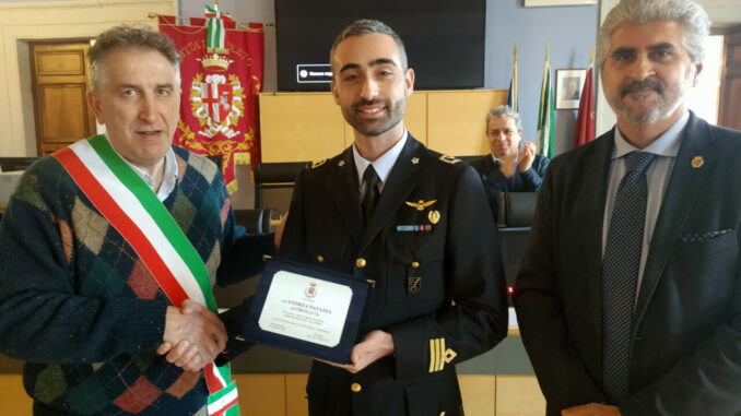 Spoleto abbraccia il suo astronauta, Andrea Patassa