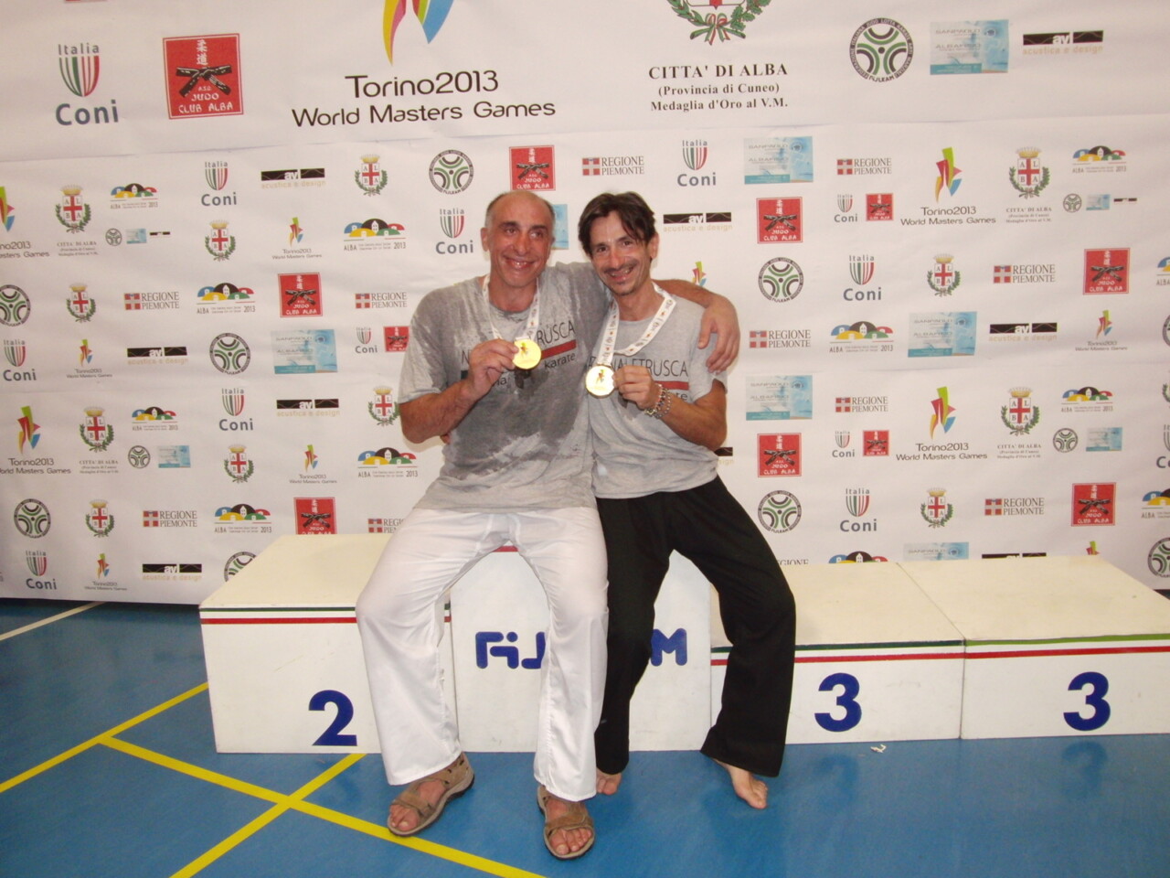 Campione del mondo, Guazzaroni insignito del settimo dan