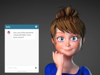 Arriva l'avatar Sofia a Perugia, la presentazione a porta Sole