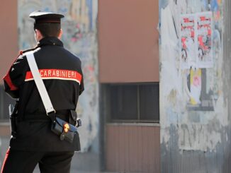Tenta furto e per scappare dai Carabinieri si rompe un braccio