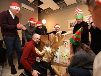 Giacomo Sintini ha regalato un sorriso ai bimbi e i ragazzi in cura