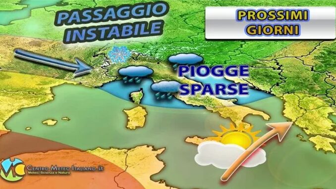 Flette anticiclone, piogge e temporali domani, poi torna a migliorare