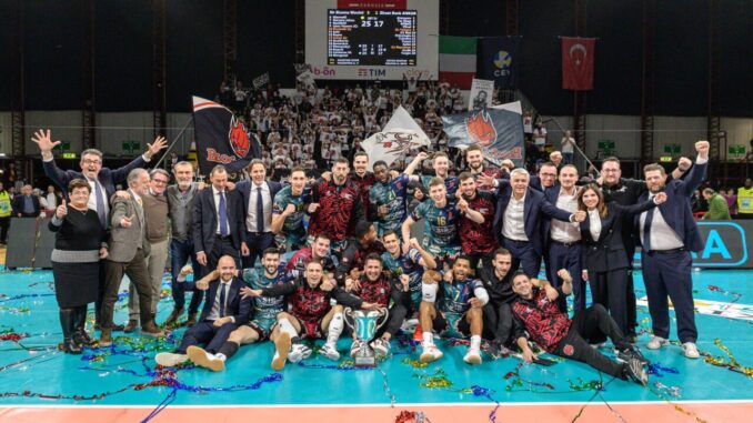 Volley, Perugia continua a vincere, sconfitto in quattro set lo Ziraat Ankara