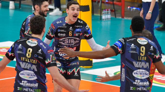 Perugia capitale, battuta Cisterna, Block Devils alla final four di Coppa Italia