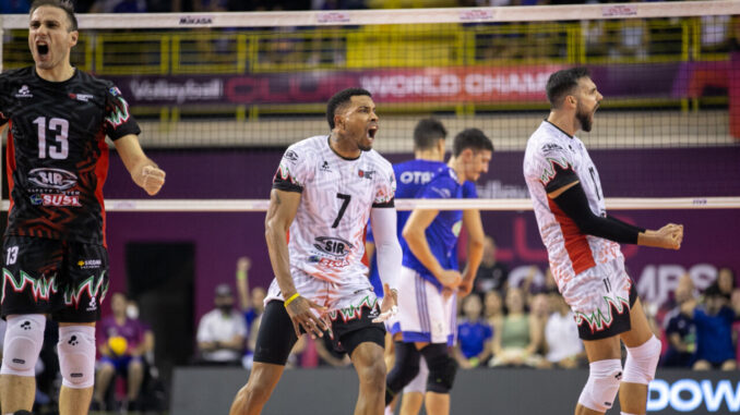 Mondiale per Club in Brasile, Sir Safety Susa contro Itambe Minas