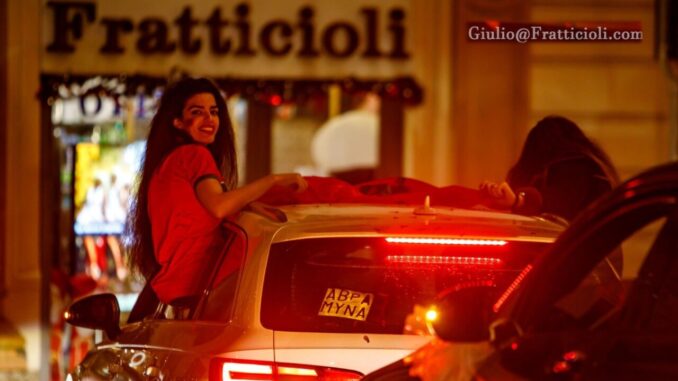 Tifosi marocchini in delirio a Perugia e gli scatti di Giulio Fratticioli