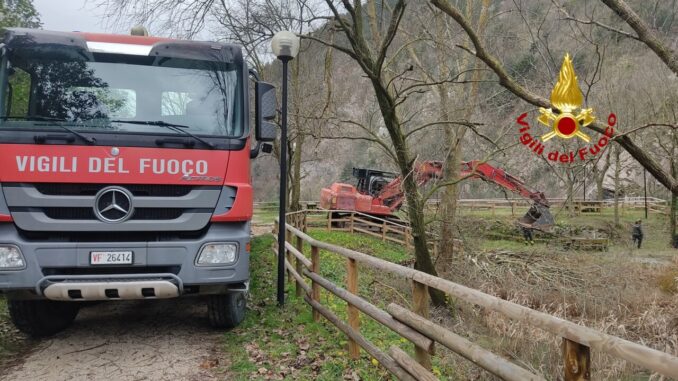 Gruppo Operativo Speciale mette in sicurezza diga Bottaccione a Gubbio