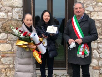 Guardea, festa per i 100 anni di Shizuka Yamamoto