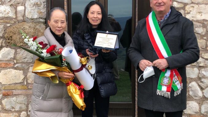 Guardea, festa per i 100 anni di Shizuka Yamamoto