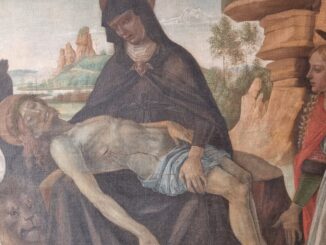 Gonfalone del Farneto di Perugino, restauro finanziato grazie a Coop