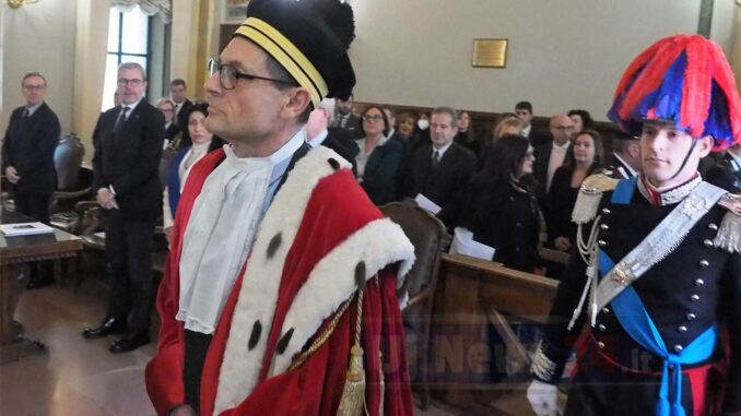 Anno giudiziario 2023, cerimonia a Perugia con i vertici delle Istituzioni umbre