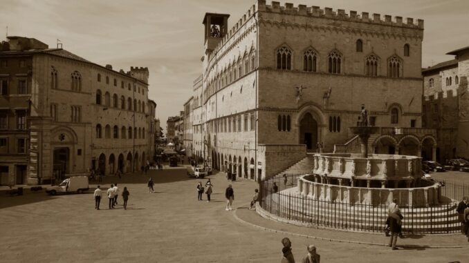 Sulla Fontana di Piazza a Perugia