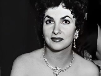 Gina Lollobrigida primo amore a 17 anni a Todi,  da sfollata con la famiglia 