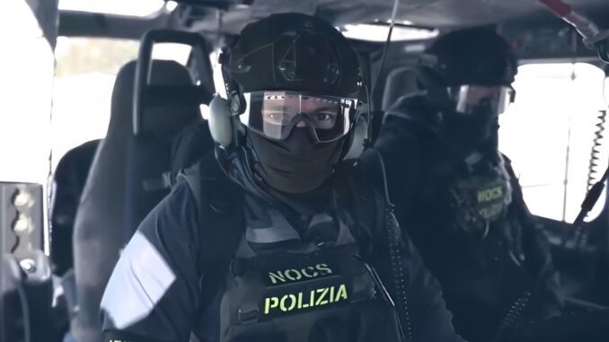 I Nocs della Polizia all'Ospedale di Perugia, intervento straordinario