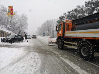 Sicurezza, viabilità strade e maltempo, le foto della polizia stradale