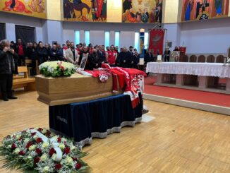 Al funerale di Ilario Castagner c'era tutta la squadra del Perugia calcio