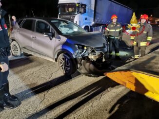 Incidente frontale a all’uscita di Ripabianca Perugia, due feriti