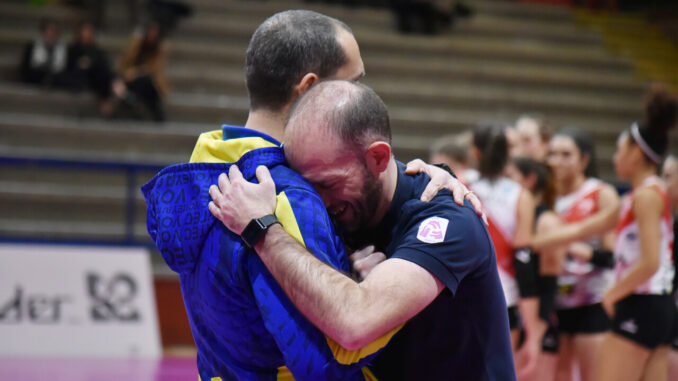 La 3M Pallavolo Perugia le prova tutte, ma Sant’Elia la spunta (1-3)