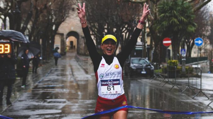 Emanuela Varasano, Podistica Volumnia Sericap, vince a Nocera Umbra