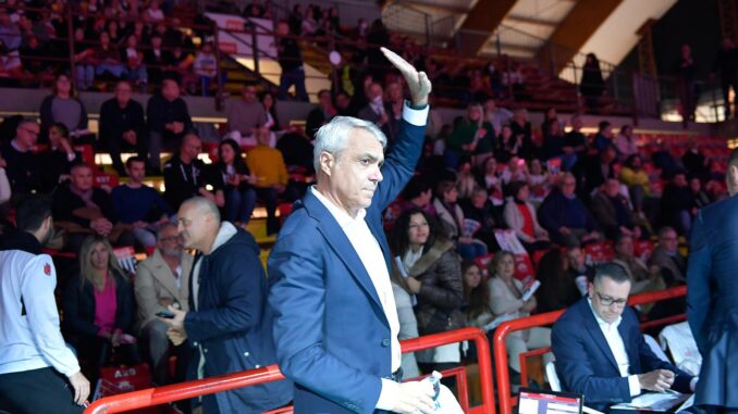 Ultimi allenamenti al PalaBarton per la Sir Safety Susa Perugia
