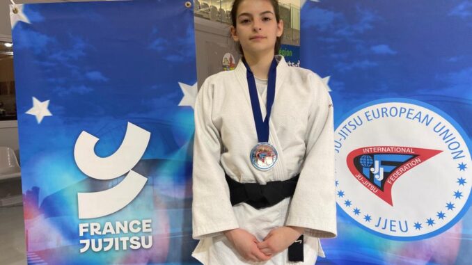 Invictus Perugia Ju-Jitsu argento al Campionato Europeo in Francia