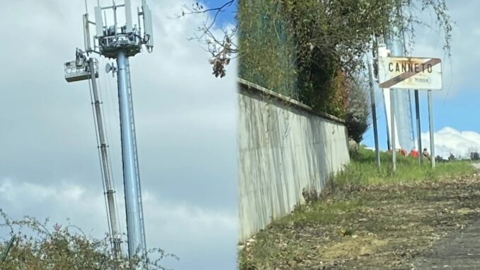 Canneto, nasce un mega ripetitore a ridosso delle abitazioni