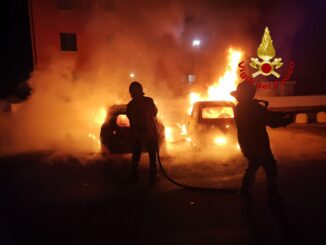 Auto a fuoco a Ripa, potrebbe trattarsi di un incendio doloso, forse vendetta