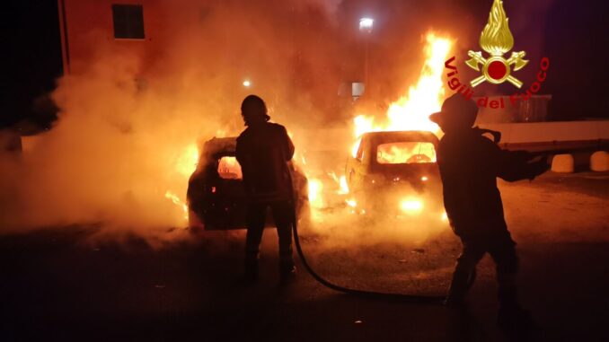 Auto a fuoco a Ripa, potrebbe trattarsi di un incendio doloso, forse vendetta