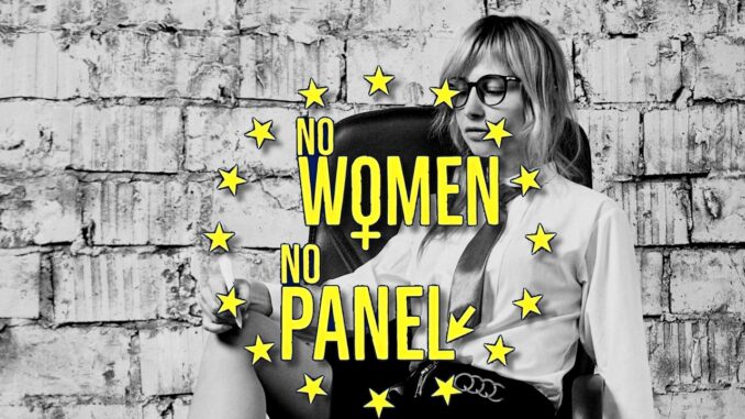 No women no panel, senza donne non se ne parla, in Umbria