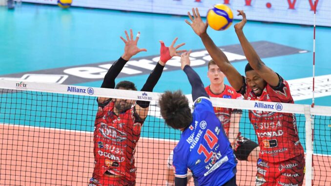 Volley, Perugia esce sconfitta dalla battaglia dell'Allianz Cloud
