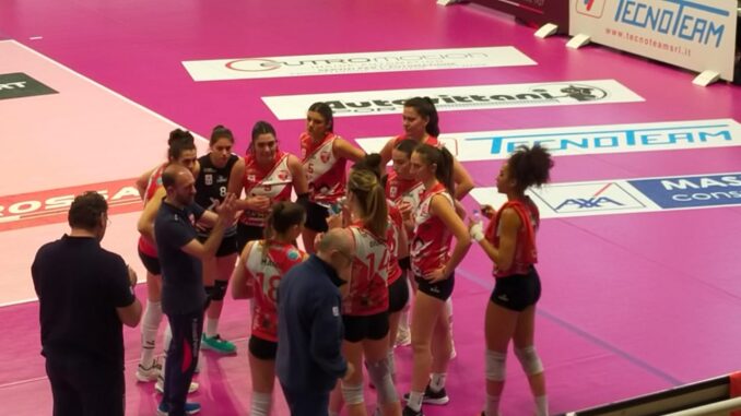 La 3M Pallavolo Perugia rimedia un 3-1 in casa dell’Albese