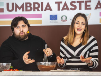 Chiara Chiasso e Giovanni Indino ad Eurochocolate Spring