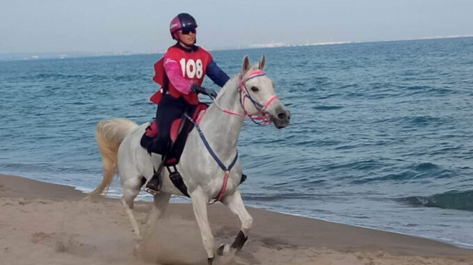 Per Costanza Laliscia 280 chilometri a cavallo in due giorni