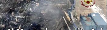 Incendio a Bastiola, del Maury's non più niente, solo un ammasso di macerie