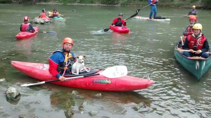 Partenza Discesa Internazionale del Tevere dall'Umbria a Roma