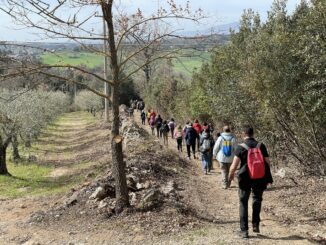 Umbria Primavera in Cammino evento outdoor 300 partecipanti