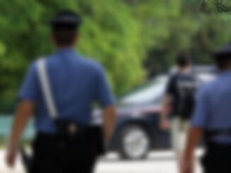 Sferra gomitata in faccia ad un Carabiniere, arrestato pregiudicato