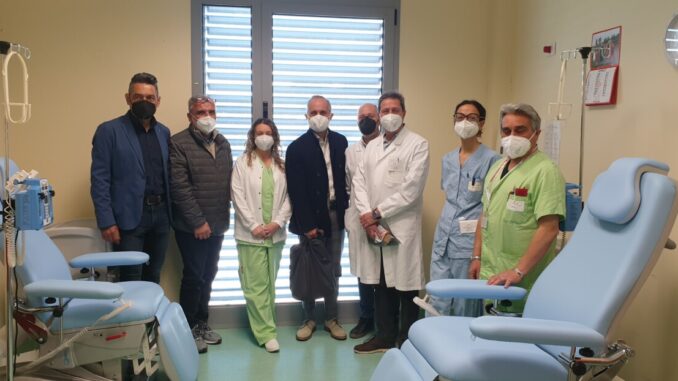 Ospedale Pantalla, nuova donazione per reparto Oncologia Medica