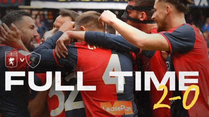 Il Perugia perde 0 a 2 col Genoa e da lunedì ritiro a Cascia