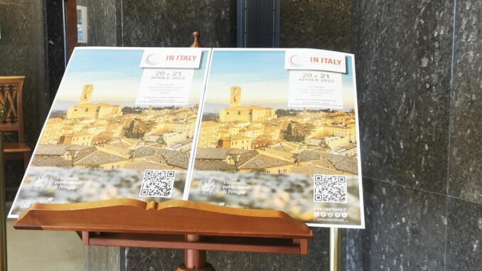 In Italy, festival del cibo e del turismo 20 e 21 UnistraPg
