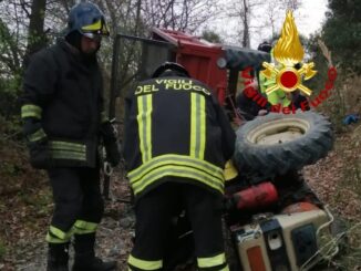 Incidente, si ribalta con il mezzo e muore, tragedia a Castel Viscardo