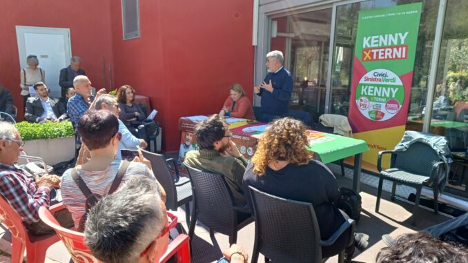 Presentata la lista 'Kenny per Terni, Civici di sinistra e Verdi'