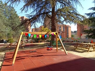 Un parco al Villaggio della Carità di Perugia 