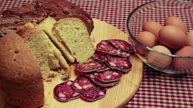 I costi dei prodotti tipici di Pasqua sono aumentati del 9,8%