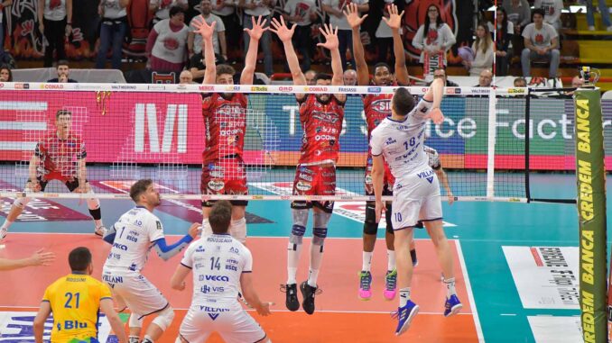 Volley, Sir Safety Susa, Perugia alza il muro e batte Modena