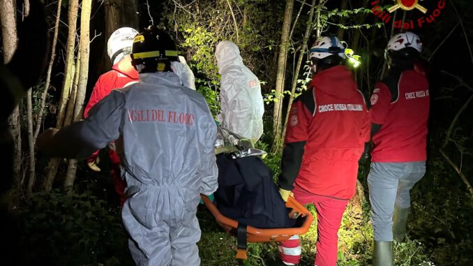 Scompare da casa il 15 di aprile, Vigili del fuoco trovano cadavere