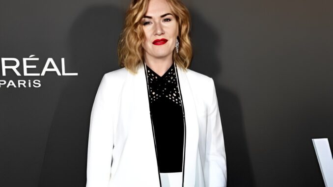 Con l'attrice Kate Winslet Brunello Cucinelli al Cannes Film Festival