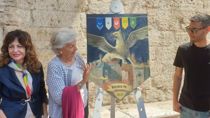 Perugia1416, Alessandro Sciscione è l’autore del Palio 2023