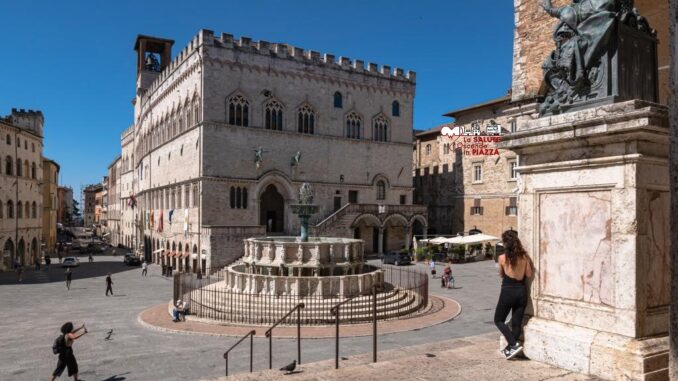 La Salute Scende in Piazza in Piazza IV novembre a Perugia
