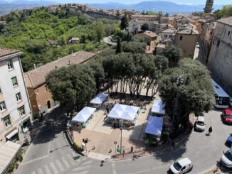 In Piazza Puletti di nuovo il mercato dell'Arco Etrusco a Perugia